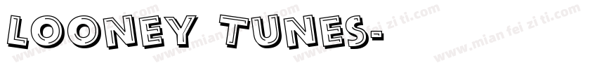 Looney Tunes字体转换
